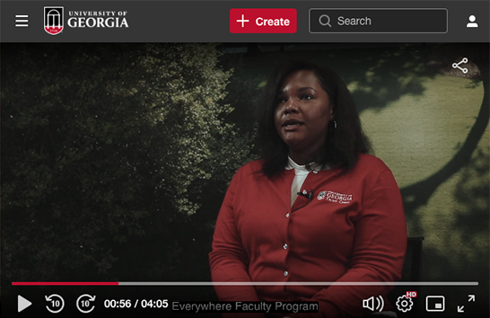 Link to the Career Everywhere Faculty Program video on Kaltura
