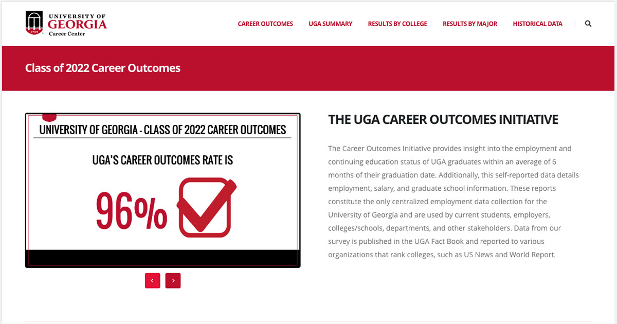 uga career center personal statement