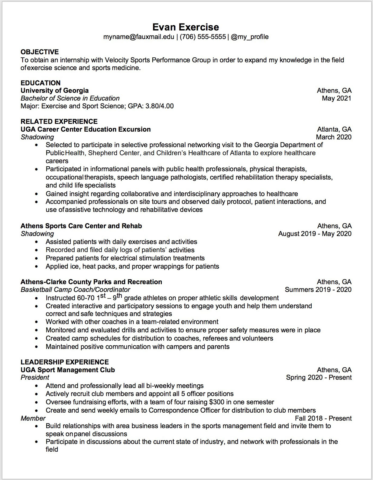 UGA Career Center