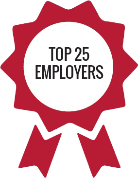 Top 25 employers hiring the most class of 2019 graduates