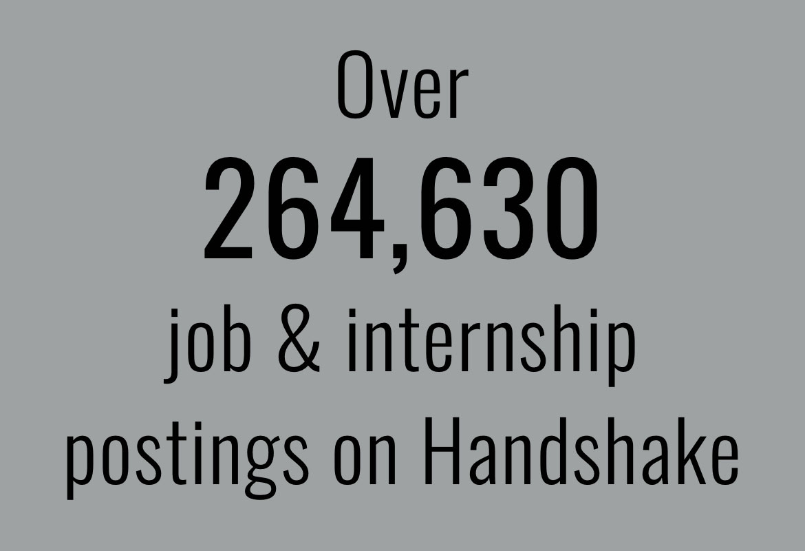 Over 264,630 job & internship postings on Handshake